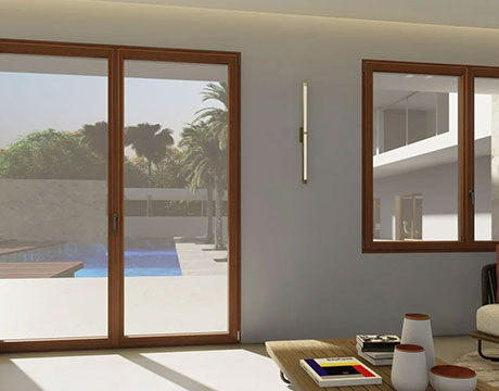 Infissi in PVC - Linea Termofibra Ego