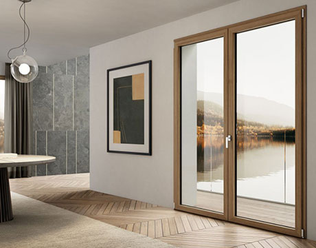 Infissi in PVC - Linea Termofibra Puro